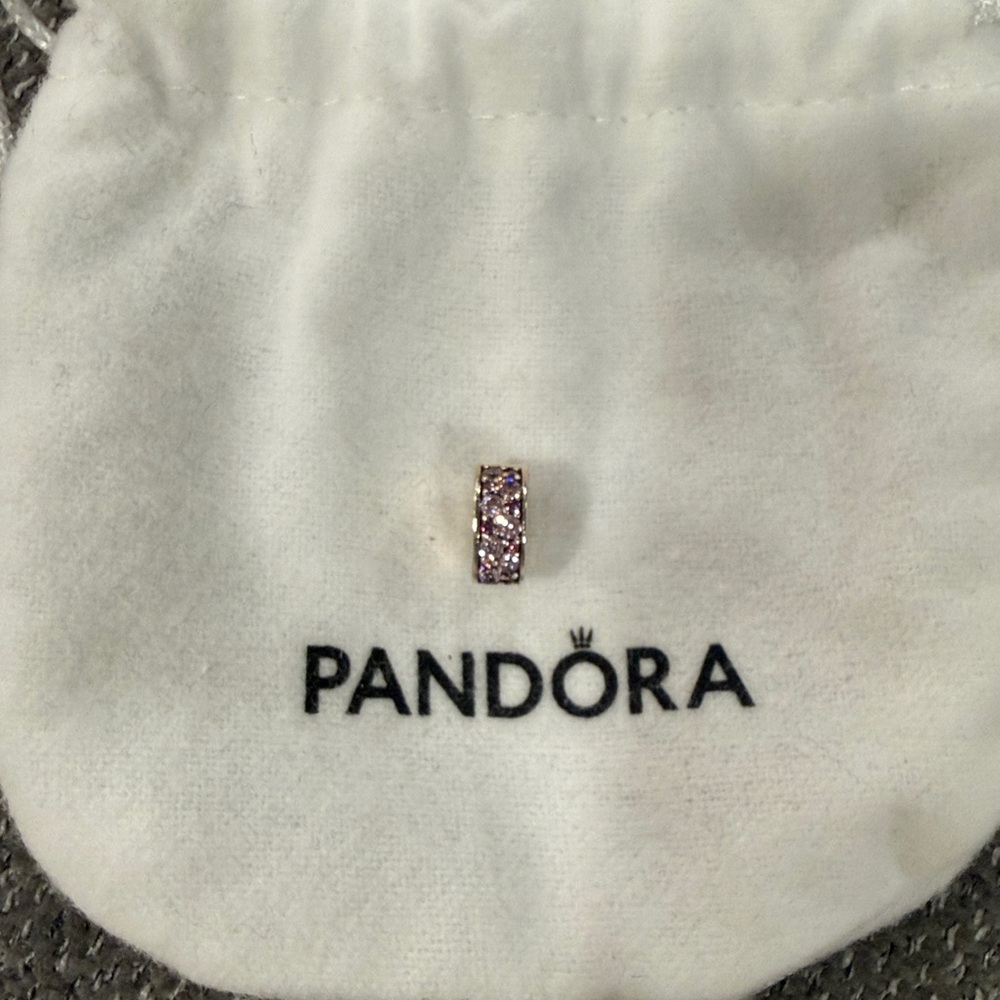 Pandora Pink Sparkle Clip